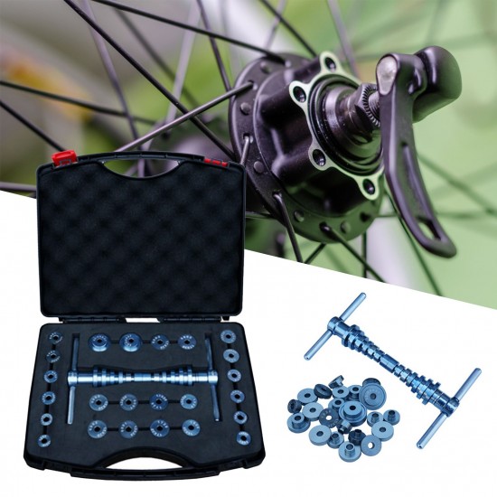 Bike Bearing Press Set Bike Assembly Tool for Wheels Hub Bearing Installation Bike Bearing Press Set Bike Assembly Tool for Wheels Hub Bearing Installation