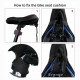 Bike Seat Cover Anti-skid Comfortable Undeformable Wear-resistant With Drawstring Bike Seat Cover Anti-skid Comfortable Undeformable Wear-resistant With Drawstring