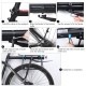 Quick Release Adjustable Bike Bicycle Cargo Rack Bike Rear Rack Mountain Road Bicycle Bike Cargo Luggage Carrier Rack with Fender Quick Release Adjustable Bike Bicycle Cargo Rack Bike Rear Rack Mountain Road Bicycle Bike Cargo Luggage Carrier Rack with Fender