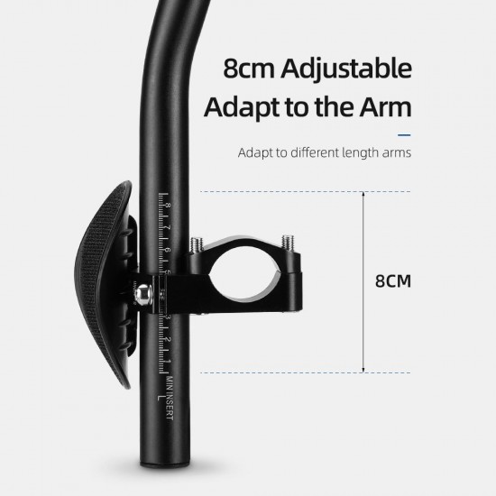 Bicycle Rest Handlebars Adjustable Bicycle Triathlon Handlebars Cycling TT Bars for Road Bike MTB Mountain Bike Bicycle Rest Handlebars Adjustable Bicycle Triathlon Handlebars Cycling TT Bars for Road Bike MTB Mountain Bike