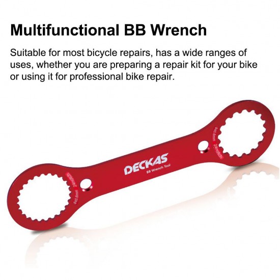 Aluminum Alloy Wrench tool Multifunctional BB Wrench Tool Portable Bicycle Repairs Tool DUB 25 24 Multifunctional Repairs Wrench Flat Tooth Aluminum Alloy Wrench tool Multifunctional BB Wrench Tool Portable Bicycle Repairs Tool DUB 25 24 Multifunctional Repairs Wrench Flat Tooth