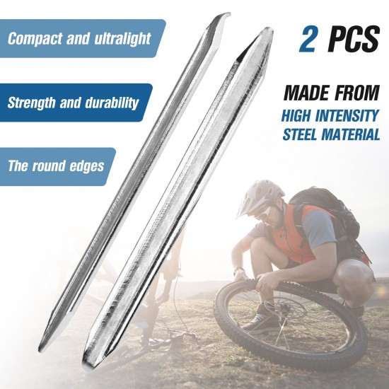 2 PCS 25cm Electric Scooter Tire Crowbar Bike Solid Steel Tire Remove Tool Rim Lifter Tire Changer Remove Tool Kit 2 PCS 25cm Electric Scooter Tire Crowbar Bike Solid Steel Tire Remove Tool Rim Lifter Tire Changer Remove Tool Kit