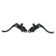 1 Pair Road Bicycle Bike Fixie Front & Rear Brake Levers Aluminum Alloy Brake Lever Set 1 Pair Road Bicycle Bike Fixie Front & Rear Brake Levers Aluminum Alloy Brake Lever Set