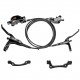 4-Piston MTB Hydraulic Bike Disc Brake Aluminum Front and Rear Caliper Bicycle Brakes for Road Bike Mountain Bike 4-Piston MTB Hydraulic Bike Disc Brake Aluminum Front and Rear Caliper Bicycle Brakes for Road Bike Mountain Bike