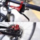 4-Piston MTB Hydraulic Bike Disc Brake Aluminum Front and Rear Caliper Bicycle Brakes for Road Bike Mountain Bike 4-Piston MTB Hydraulic Bike Disc Brake Aluminum Front and Rear Caliper Bicycle Brakes for Road Bike Mountain Bike