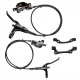 4-Piston MTB Hydraulic Bike Disc Brake Aluminum Front and Rear Caliper Bicycle Brakes for Road Bike Mountain Bike 4-Piston MTB Hydraulic Bike Disc Brake Aluminum Front and Rear Caliper Bicycle Brakes for Road Bike Mountain Bike