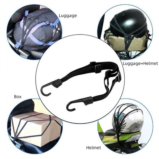 4 In 1 Elastic Bicycle Luggage Fixed Strap Rope Bungee Cord Cycling Helmet Cargo Fixing Band Strap 4 In 1 Elastic Bicycle Luggage Fixed Strap Rope Bungee Cord Cycling Helmet Cargo Fixing Band Strap