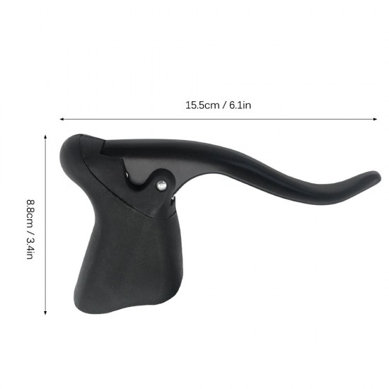 Lightweight Aluminum Bicycle Brake Handle MTB Mountain Bike Cycling Brake Levers Front & Rear Brake Levers Drop Handlebar Set Lightweight Aluminum Bicycle Brake Handle MTB Mountain Bike Cycling Brake Levers Front & Rear Brake Levers Drop Handlebar Set