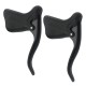 Lightweight Aluminum Bicycle Brake Handle MTB Mountain Bike Cycling Brake Levers Front & Rear Brake Levers Drop Handlebar Set Lightweight Aluminum Bicycle Brake Handle MTB Mountain Bike Cycling Brake Levers Front & Rear Brake Levers Drop Handlebar Set
