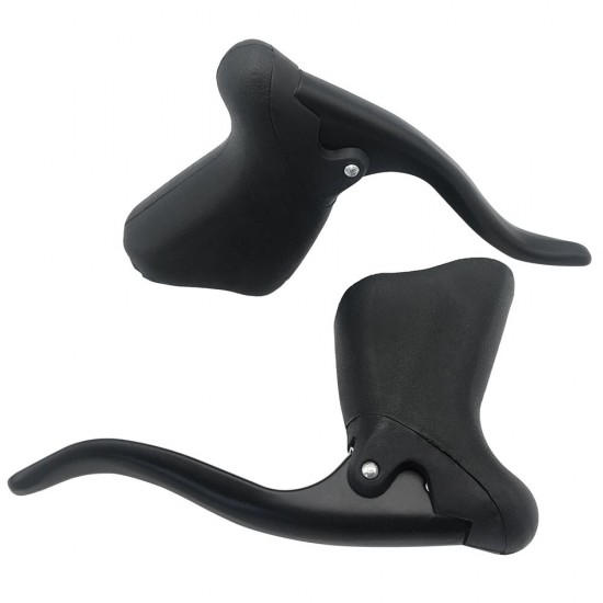 Lightweight Aluminum Bicycle Brake Handle MTB Mountain Bike Cycling Brake Levers Front & Rear Brake Levers Drop Handlebar Set Lightweight Aluminum Bicycle Brake Handle MTB Mountain Bike Cycling Brake Levers Front & Rear Brake Levers Drop Handlebar Set