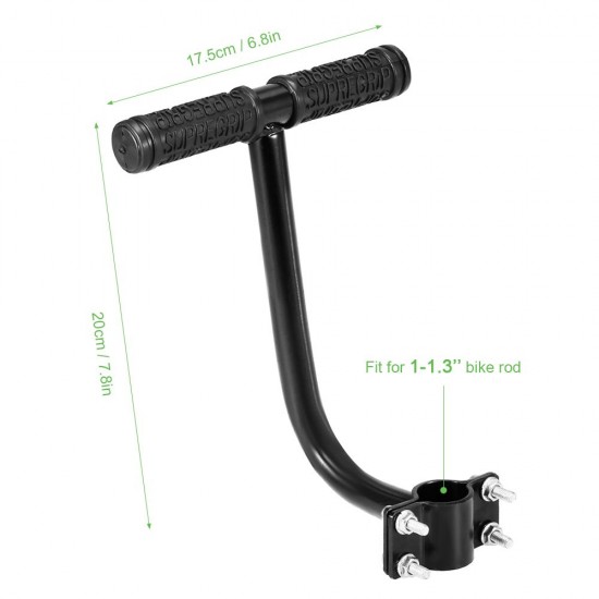 Bicycle Rear Seat Handle Grip Kids’ Safety Handle Grip Bikes Child Back Seat Armrest Bicycle Accessory Bicycle Rear Seat Handle Grip Kids’ Safety Handle Grip Bikes Child Back Seat Armrest Bicycle Accessory