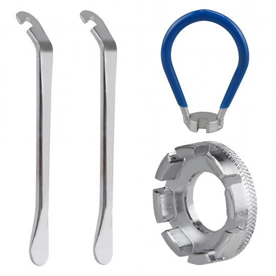 4 Pack Bike Spoke Tool Bicycle Spoke Wrench Pocket Tool 6 in 1 Bike Rim Truing Tool Correct Tool with Tire Lever 4 Pack Bike Spoke Tool Bicycle Spoke Wrench Pocket Tool 6 in 1 Bike Rim Truing Tool Correct Tool with Tire Lever