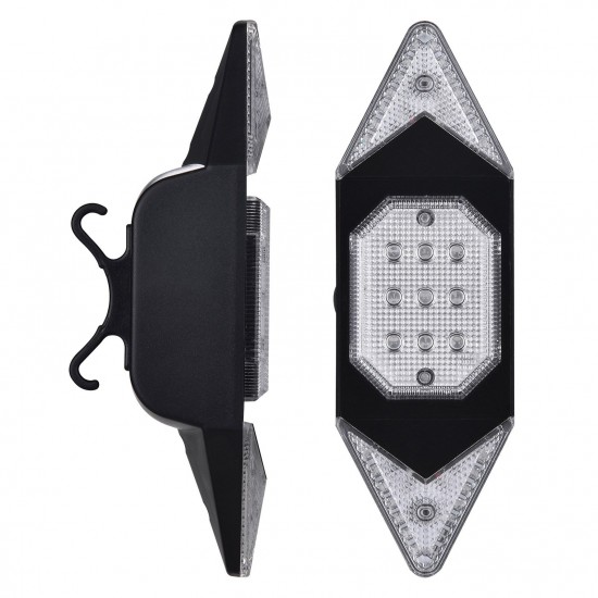 LED Turn Signal Bike Light USB Rechargeable Bicycle Tail Light with Direction Indicator Waterproof Cycling Safety Light Intelligent Remote Control Cycling Rear Bright Light Warning Lamp LED Turn Signal Bike Light USB Rechargeable Bicycle Tail Light with Direction Indicator Waterproof Cycling Safety Light Intelligent Remote Control Cycling Rear Bright Light Warning Lamp