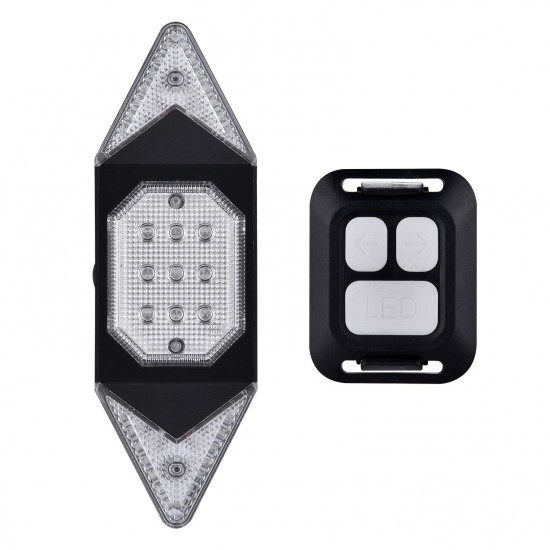 LED Turn Signal Bike Light USB Rechargeable Bicycle Tail Light with Direction Indicator Waterproof Cycling Safety Light Intelligent Remote Control Cycling Rear Bright Light Warning Lamp LED Turn Signal Bike Light USB Rechargeable Bicycle Tail Light with Direction Indicator Waterproof Cycling Safety Light Intelligent Remote Control Cycling Rear Bright Light Warning Lamp