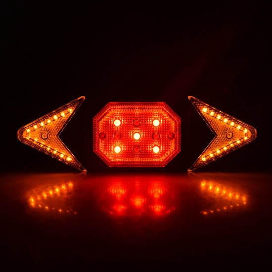 LED Turn Signal Bike Light USB Rechargeable Bicycle Tail Light with Direction Indicator Waterproof Cycling Safety Light Intelligent Remote Control Cycling Rear Bright Light Warning Lamp LED Turn Signal Bike Light USB Rechargeable Bicycle Tail Light with Direction Indicator Waterproof Cycling Safety Light Intelligent Remote Control Cycling Rear Bright Light Warning Lamp