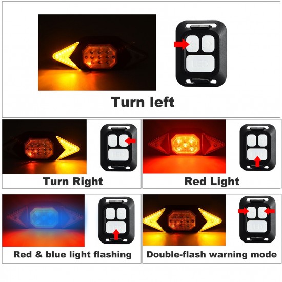 LED Turn Signal Bike Light USB Rechargeable Bicycle Tail Light with Direction Indicator Waterproof Cycling Safety Light Intelligent Remote Control Cycling Rear Bright Light Warning Lamp LED Turn Signal Bike Light USB Rechargeable Bicycle Tail Light with Direction Indicator Waterproof Cycling Safety Light Intelligent Remote Control Cycling Rear Bright Light Warning Lamp
