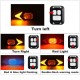 LED Turn Signal Bike Light USB Rechargeable Bicycle Tail Light with Direction Indicator Waterproof Cycling Safety Light Intelligent Remote Control Cycling Rear Bright Light Warning Lamp LED Turn Signal Bike Light USB Rechargeable Bicycle Tail Light with Direction Indicator Waterproof Cycling Safety Light Intelligent Remote Control Cycling Rear Bright Light Warning Lamp