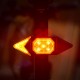 LED Turn Signal Bike Light USB Rechargeable Bicycle Tail Light with Direction Indicator Waterproof Cycling Safety Light Intelligent Remote Control Cycling Rear Bright Light Warning Lamp LED Turn Signal Bike Light USB Rechargeable Bicycle Tail Light with Direction Indicator Waterproof Cycling Safety Light Intelligent Remote Control Cycling Rear Bright Light Warning Lamp