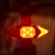 LED Turn Signal Bike Light USB Rechargeable Bicycle Tail Light with Direction Indicator Waterproof Cycling Safety Light Intelligent Remote Control Cycling Rear Bright Light Warning Lamp LED Turn Signal Bike Light USB Rechargeable Bicycle Tail Light with Direction Indicator Waterproof Cycling Safety Light Intelligent Remote Control Cycling Rear Bright Light Warning Lamp