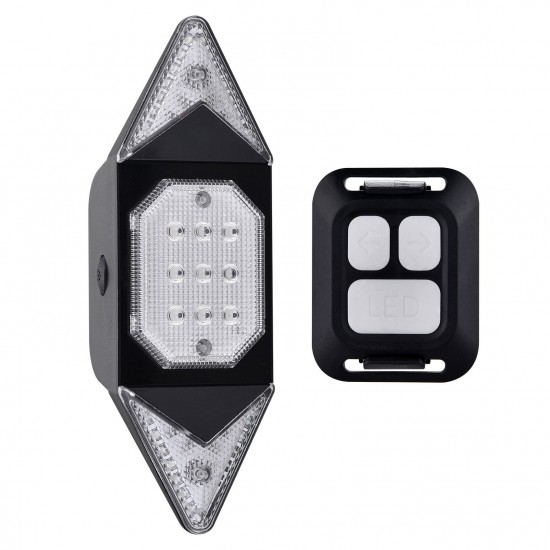 LED Turn Signal Bike Light USB Rechargeable Bicycle Tail Light with Direction Indicator Waterproof Cycling Safety Light Intelligent Remote Control Cycling Rear Bright Light Warning Lamp LED Turn Signal Bike Light USB Rechargeable Bicycle Tail Light with Direction Indicator Waterproof Cycling Safety Light Intelligent Remote Control Cycling Rear Bright Light Warning Lamp
