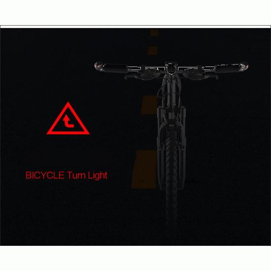 Bike Handlebar End Grips 2pcs Bicycle Bar Ends Handle Grips with Turn Lights for Mountain Bikes Bike Handlebar End Grips 2pcs Bicycle Bar Ends Handle Grips with Turn Lights for Mountain Bikes