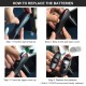 Bike Handlebar End Grips 2pcs Bicycle Bar Ends Handle Grips with Turn Lights for Mountain Bikes Bike Handlebar End Grips 2pcs Bicycle Bar Ends Handle Grips with Turn Lights for Mountain Bikes