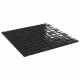 Mosaic Tiles 22 pcs Shiny Black 30x30 cm Glass Mosaic Tiles 22 pcs Shiny Black 30x30 cm Glass