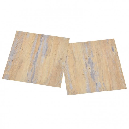 Self-adhesive Flooring Planks 20 pcs PVC 1.86 m² Brown Self-adhesive Flooring Planks 20 pcs PVC 1.86 m² Brown