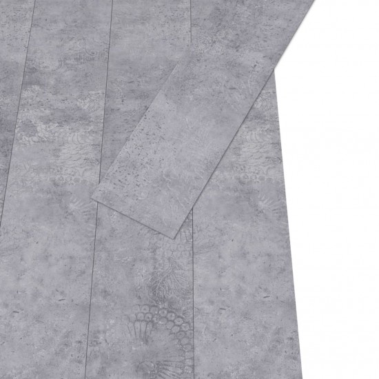 Self-adhesive PVC Flooring Planks 5.21 m? 2 mm Cement Grey Self-adhesive PVC Flooring Planks 5.21 m? 2 mm Cement Grey