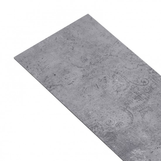 Self-adhesive PVC Flooring Planks 5.21 m? 2 mm Cement Grey Self-adhesive PVC Flooring Planks 5.21 m? 2 mm Cement Grey