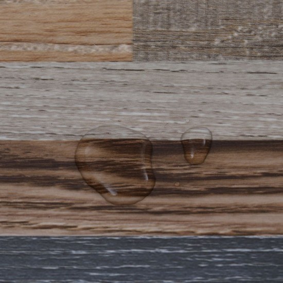 Self-adhesive PVC Flooring Planks 5.21 m? 2 mm Multicolour Self-adhesive PVC Flooring Planks 5.21 m? 2 mm Multicolour