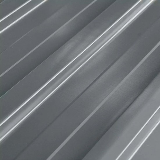 Roof Panels 12 pcs Galvanised Steel Grey Roof Panels 12 pcs Galvanised Steel Grey