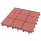 Decking Tiles 10 pcs Red 30.5x30.5 cm Plastic Decking Tiles 10 pcs Red 30.5x30.5 cm Plastic