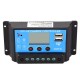 Anself 20A 12V/24V Solar Charge Controller with LCD Display Auto Regulator Timer Solar Panel Battery Lamp LED Lighting Overload Protection Anself 20A 12V/24V Solar Charge Controller with LCD Display Auto Regulator Timer Solar Panel Battery Lamp LED Lighting Overload Protection