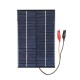 4.2W 18V Polycrystalline Silicon Solar Panel with Alligator Clips Solar Cell for DIY Power Charger 4.2W 18V Polycrystalline Silicon Solar Panel with Alligator Clips Solar Cell for DIY Power Charger