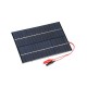 4.2W 18V Polycrystalline Silicon Solar Panel with Alligator Clips Solar Cell for DIY Power Charger 4.2W 18V Polycrystalline Silicon Solar Panel with Alligator Clips Solar Cell for DIY Power Charger
