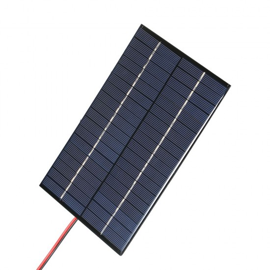 4.2W 18V Polycrystalline Silicon Solar Panel with Alligator Clips Solar Cell for DIY Power Charger 4.2W 18V Polycrystalline Silicon Solar Panel with Alligator Clips Solar Cell for DIY Power Charger