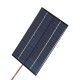 4.2W 18V Polycrystalline Silicon Solar Panel with Alligator Clips Solar Cell for DIY Power Charger 4.2W 18V Polycrystalline Silicon Solar Panel with Alligator Clips Solar Cell for DIY Power Charger