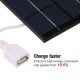 2W/5V Portable Solar Charger With USB Port Monocrystalline silicon Compact Solar Panel Phone Cellphone Power Bank Charger For Camping Hiking Travel 2W/5V Portable Solar Charger With USB Port Monocrystalline silicon Compact Solar Panel Phone Cellphone Power Bank Charger For Camping Hiking Travel