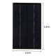 2W/5V Portable Solar Charger With USB Port Monocrystalline silicon Compact Solar Panel Phone Cellphone Power Bank Charger For Camping Hiking Travel 2W/5V Portable Solar Charger With USB Port Monocrystalline silicon Compact Solar Panel Phone Cellphone Power Bank Charger For Camping Hiking Travel