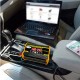 Modified Sine Wave Inverter High Frequency 4000W Peak Power Watt Power Inverter DC 12V to AC 220V Converter Car Power Charger Inverter with 2.1A Dual USB Port Battery Clips Display Screen Modified Sine Wave Inverter High Frequency 4000W Peak Power Watt Power Inverter DC 12V to AC 220V Converter Car Power Charger Inverter with 2.1A Dual USB Port Battery Clips Display Screen