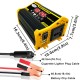 Modified Sine Wave Inverter High Frequency 4000W Peak Power Watt Power Inverter DC 12V to AC 220V Converter Car Power Charger Inverter with 2.1A Dual USB Port Battery Clips Display Screen Modified Sine Wave Inverter High Frequency 4000W Peak Power Watt Power Inverter DC 12V to AC 220V Converter Car Power Charger Inverter with 2.1A Dual USB Port Battery Clips Display Screen