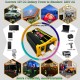 Modified Sine Wave Inverter High Frequency 4000W Peak Power Watt Power Inverter DC 12V to AC 220V Converter Car Power Charger Inverter with 2.1A Dual USB Port Battery Clips Display Screen Modified Sine Wave Inverter High Frequency 4000W Peak Power Watt Power Inverter DC 12V to AC 220V Converter Car Power Charger Inverter with 2.1A Dual USB Port Battery Clips Display Screen