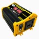 Modified Sine Wave Inverter High Frequency 4000W Peak Power Watt Power Inverter DC 12V to AC 220V Converter Car Power Charger Inverter with 2.1A Dual USB Port Battery Clips Display Screen Modified Sine Wave Inverter High Frequency 4000W Peak Power Watt Power Inverter DC 12V to AC 220V Converter Car Power Charger Inverter with 2.1A Dual USB Port Battery Clips Display Screen