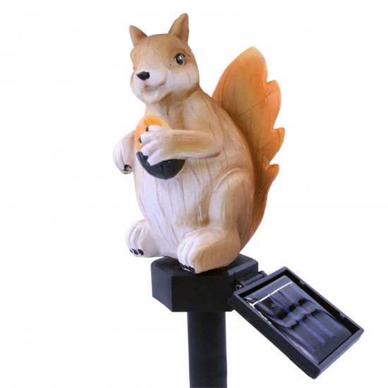 LED Solar Lights Garden Stake Lights Squirrel Shape Solar Powered LED Lamp Pathway Walkway Lawn Patio Backyard Lighting Outdoor Waterproof Landscape Lamp LED Solar Lights Garden Stake Lights Squirrel Shape Solar Powered LED Lamp Pathway Walkway Lawn Patio Backyard Lighting Outdoor Waterproof Landscape Lamp