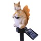 LED Solar Lights Garden Stake Lights Squirrel Shape Solar Powered LED Lamp Pathway Walkway Lawn Patio Backyard Lighting Outdoor Waterproof Landscape Lamp LED Solar Lights Garden Stake Lights Squirrel Shape Solar Powered LED Lamp Pathway Walkway Lawn Patio Backyard Lighting Outdoor Waterproof Landscape Lamp