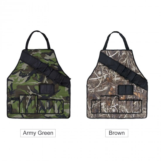 BBQ Grilling Apron Adjustable Waist Garden Tool Apron with Pockets Gardening Kit Artist Painting Waterproof Work Apron Gardening Tool Kit Holder for Women Men Art Gardening Lawn Yard Home Organizer BBQ Grilling Apron Adjustable Waist Garden Tool Apron with Pockets Gardening Kit Artist Painting Waterproof Work Apron Gardening Tool Kit Holder for Women Men Art Gardening Lawn Yard Home Organizer