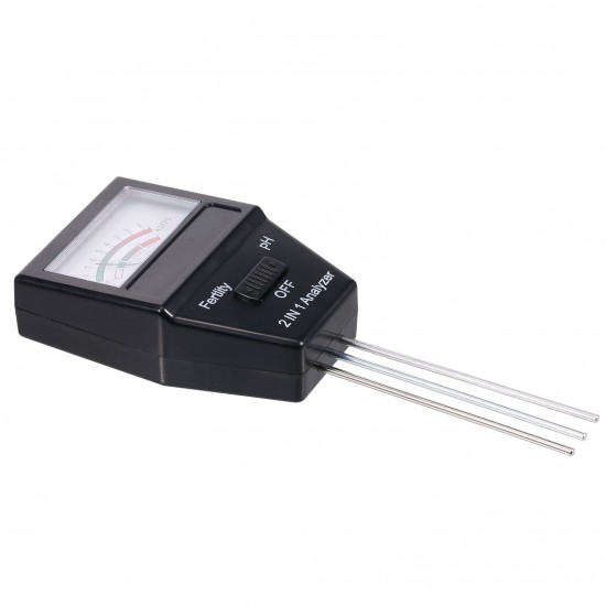 2-in-1 Soil pH Meter Fertility Tester pH Tester Soil Tester for Garden Farm Lawn Indoor Outdoor Plant Care 2-in-1 Soil pH Meter Fertility Tester pH Tester Soil Tester for Garden Farm Lawn Indoor Outdoor Plant Care