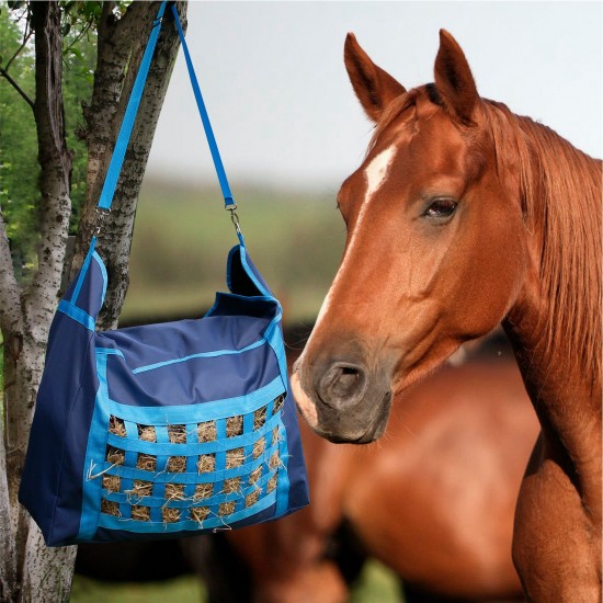Hay Storage Bag Tote Bag with Adjustable Strap Slow Feed Feeder Bag Portable Waterproof Horse Feeding Bag for Horses Goat 24 x 18 Inch Hay Storage Bag Tote Bag with Adjustable Strap Slow Feed Feeder Bag Portable Waterproof Horse Feeding Bag for Horses Goat 24 x 18 Inch