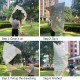 Outdoor Plant Cover Freeze Protection Reusable Non-woven Fabric Plant Covering Bag with Zipper and Drawstring Against Cold Winter Frost Birds Animals Outdoor Plant Cover Freeze Protection Reusable Non-woven Fabric Plant Covering Bag with Zipper and Drawstring Against Cold Winter Frost Birds Animals